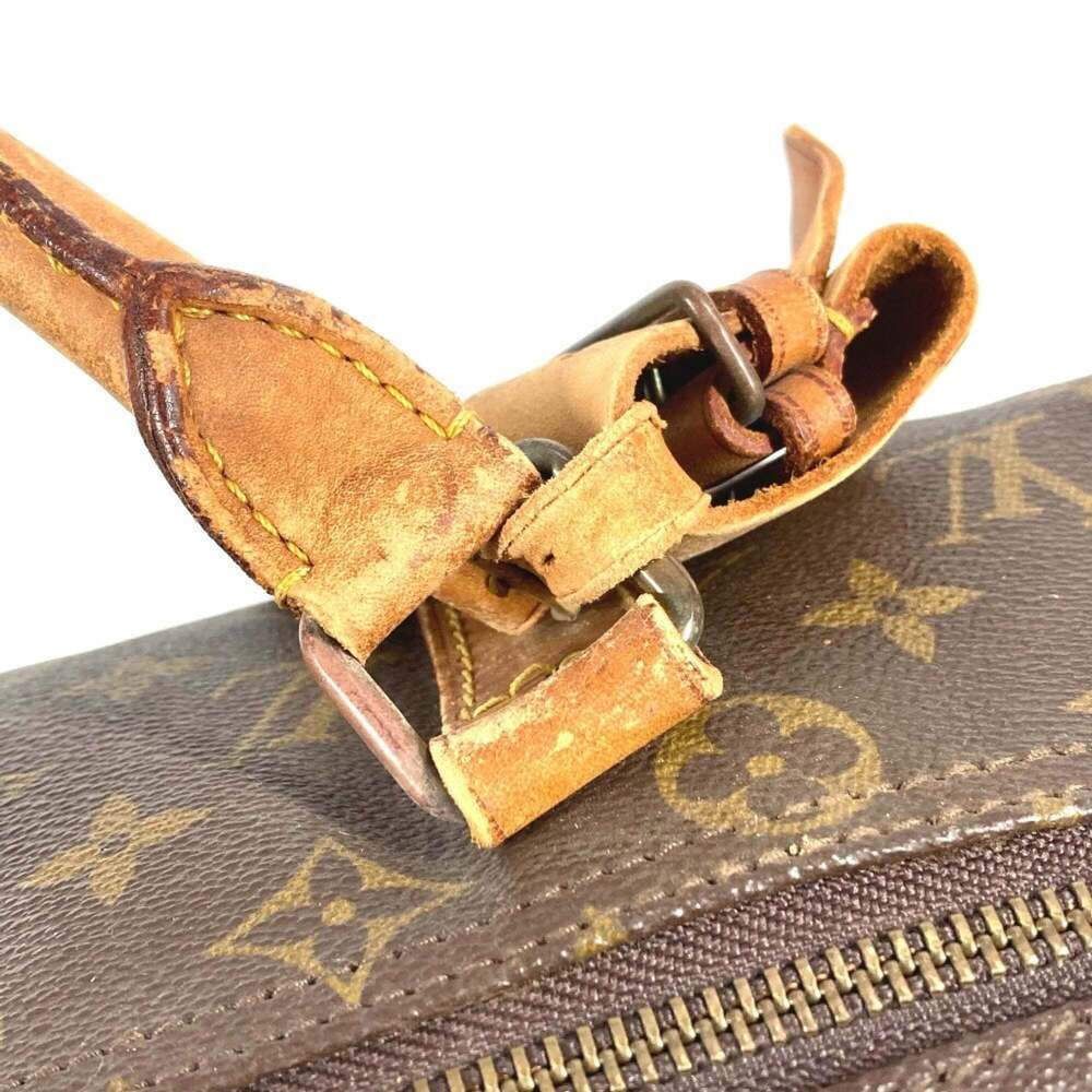 LOUIS VUITTON Authentic Brown Monogram Canvas Keepall 50 Boston Bag - Picture 12 of 16
